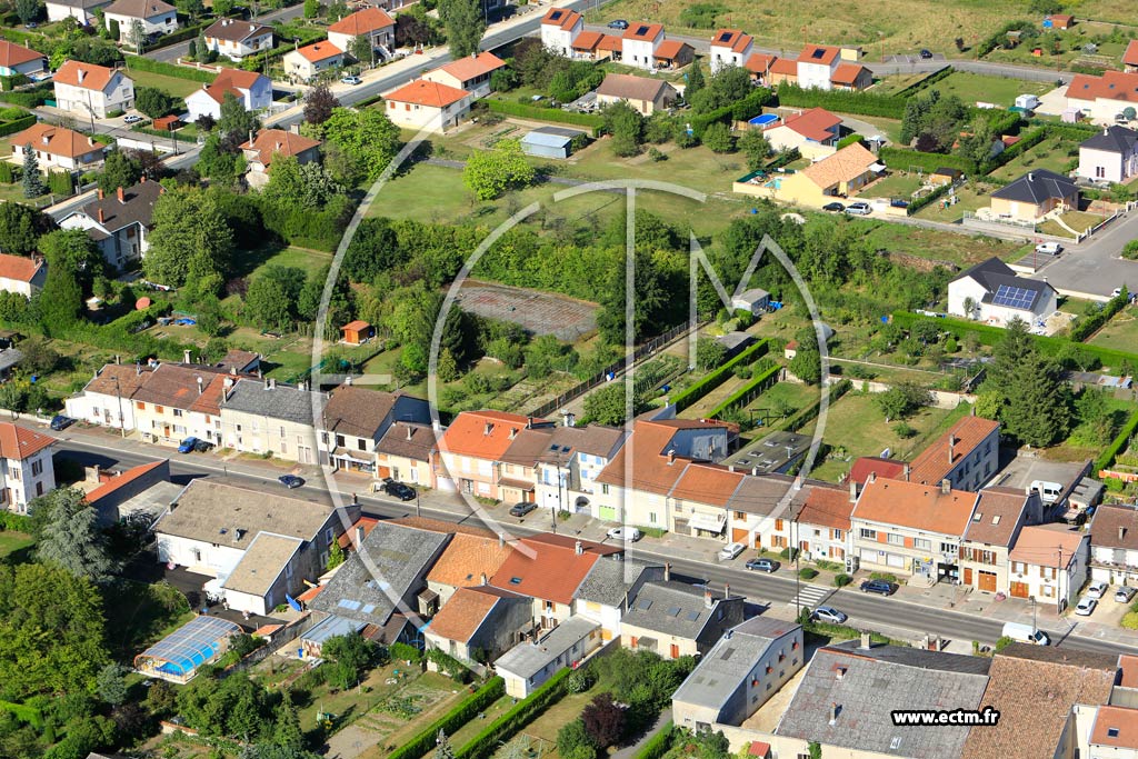 Photo arienne de Dieue-sur-Meuse