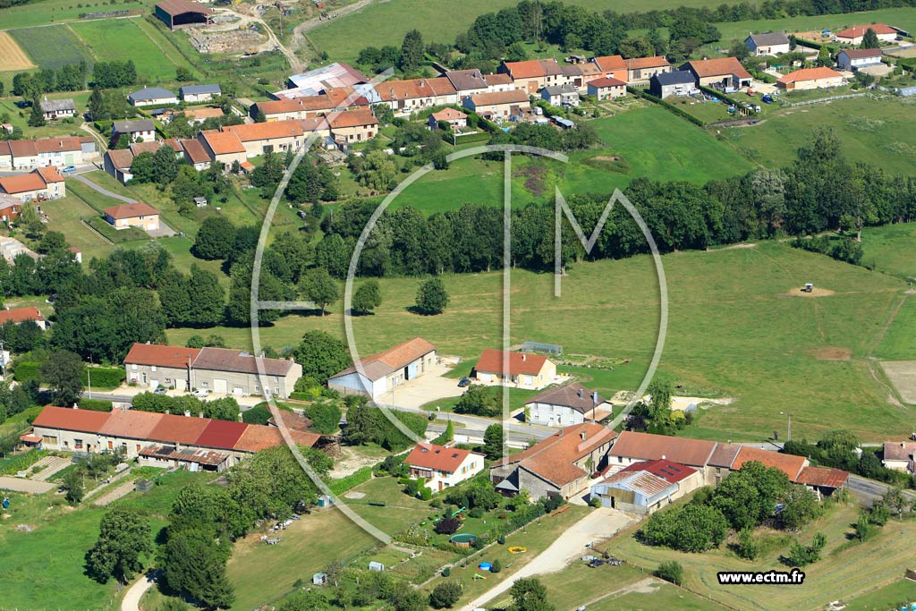 Photo arienne de Dombasle-en-Argonne