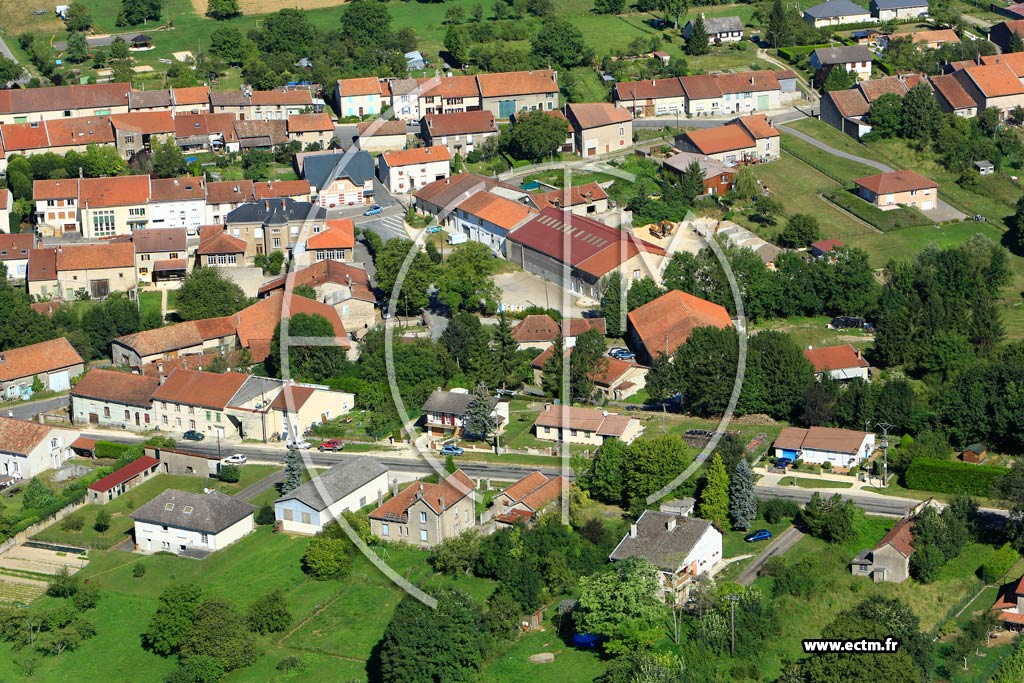 Photo arienne de Dombasle-en-Argonne