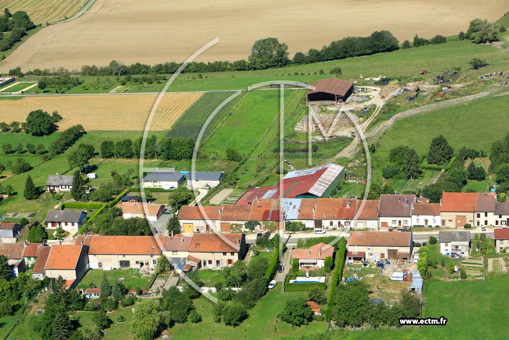 Photo arienne de Dombasle-en-Argonne