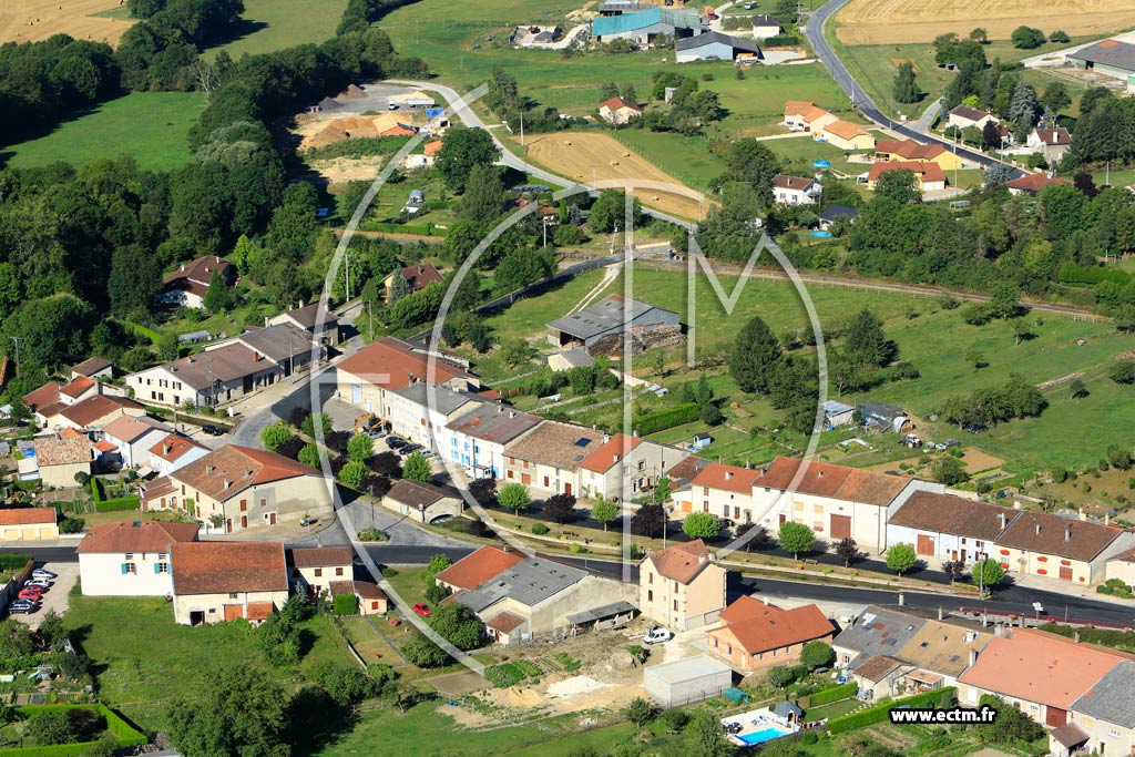 Photo arienne de Dugny-sur-Meuse