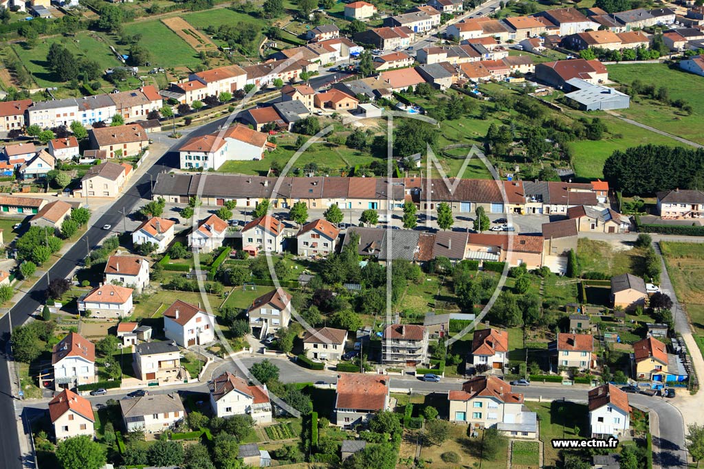 Photo arienne de Dugny-sur-Meuse