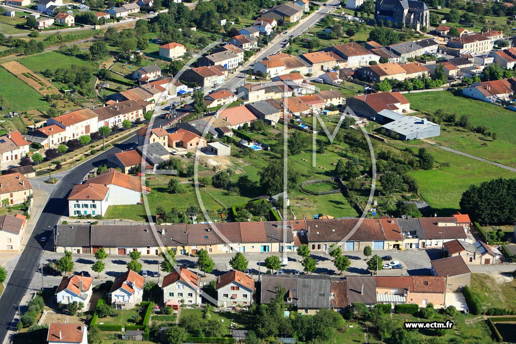 Photo arienne de Dugny-sur-Meuse