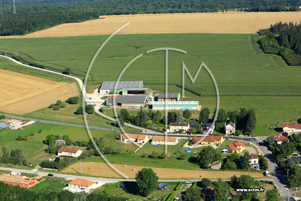 Photo arienne de Dugny-sur-Meuse