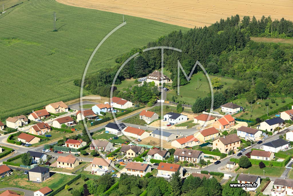 Photo arienne de Dugny-sur-Meuse