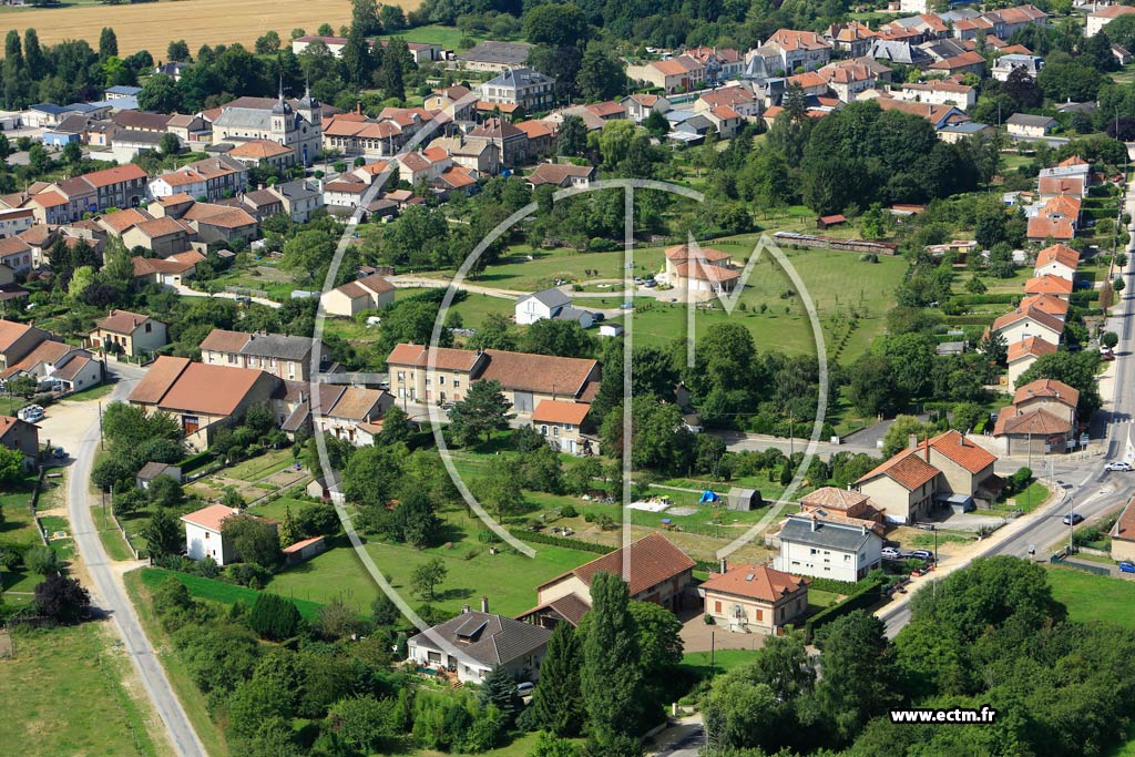 Photo arienne de Fresnes-en-Wovre