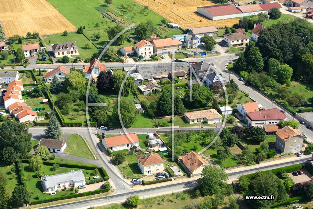 Photo arienne de Fresnes-en-Wovre