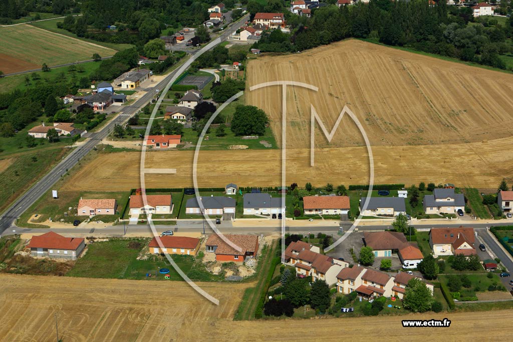 Photo arienne de Fresnes-en-Wovre