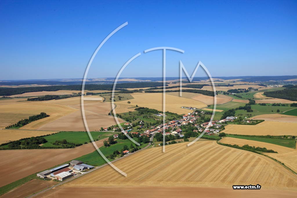 Photo arienne de Fromerville-les-Vallons