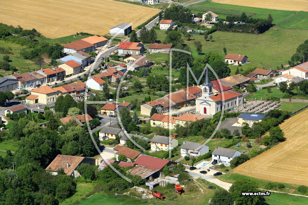 Photo arienne de Fromerville-les-Vallons