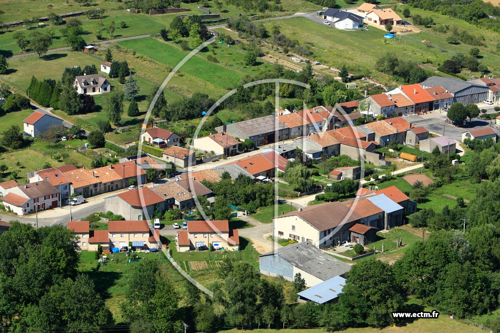 Photo arienne de Fromerville-les-Vallons