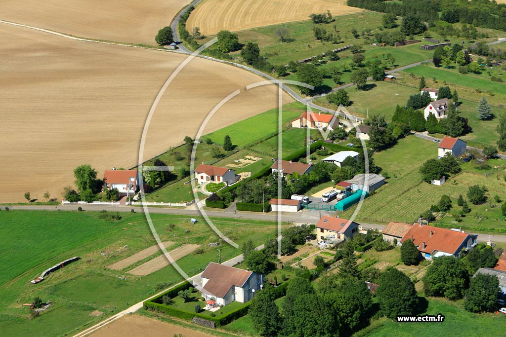 Photo arienne de Fromerville-les-Vallons