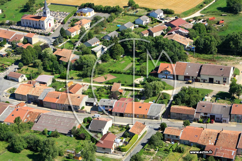 Photo arienne de Fromerville-les-Vallons