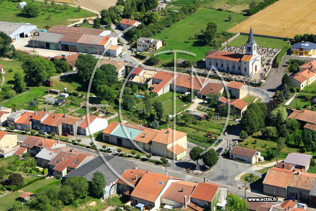 Photo arienne de Fromerville-les-Vallons