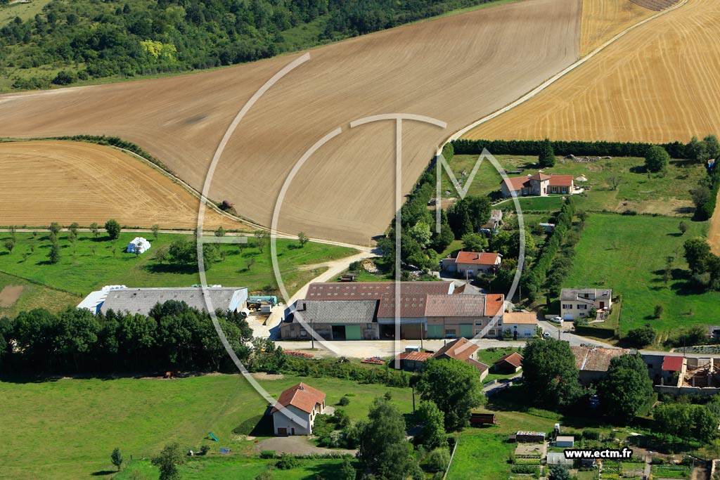 Photo arienne de Fromerville-les-Vallons