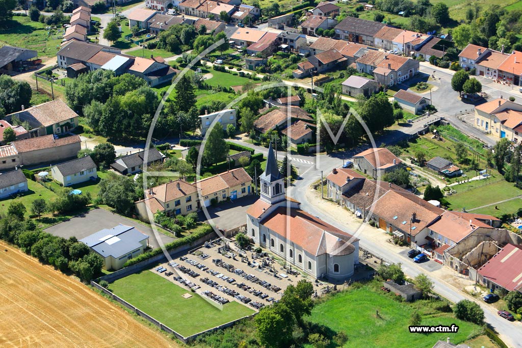 Photo arienne de Fromerville-les-Vallons