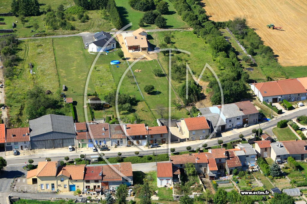 Photo arienne de Fromerville-les-Vallons