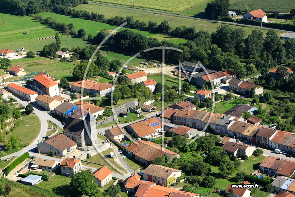 Photo arienne de Gnicourt-sur-Meuse