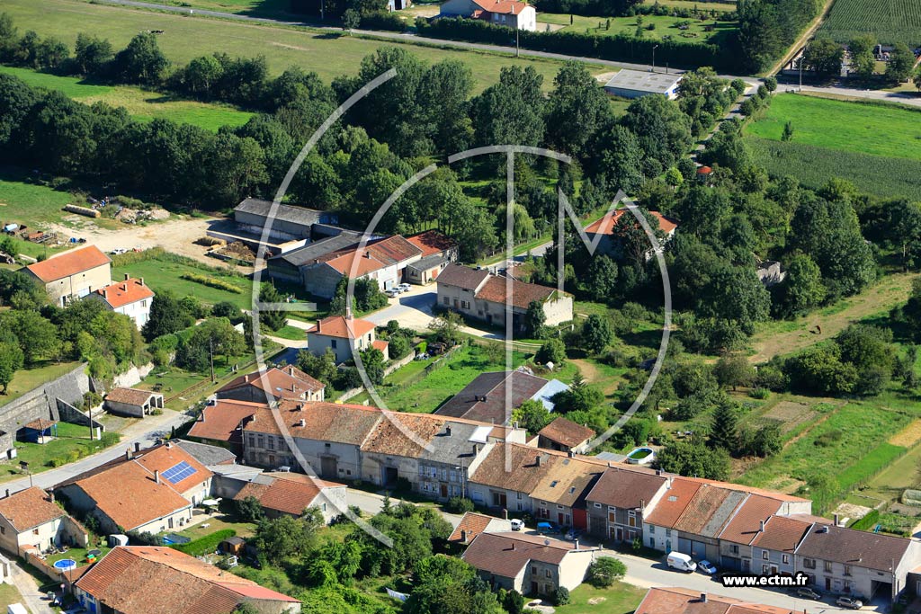 Photo arienne de Gnicourt-sur-Meuse