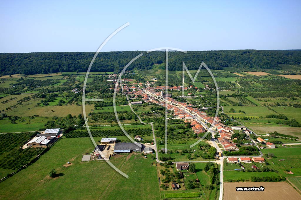Photo arienne de Hannonville-sous-les-Ctes