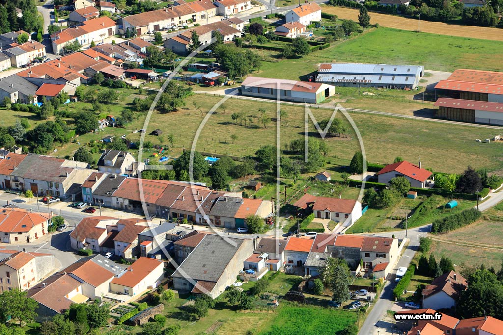 Photo arienne de Haudainville