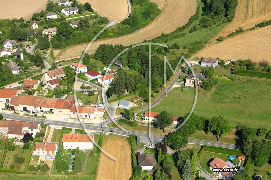 Photo arienne de Haudainville