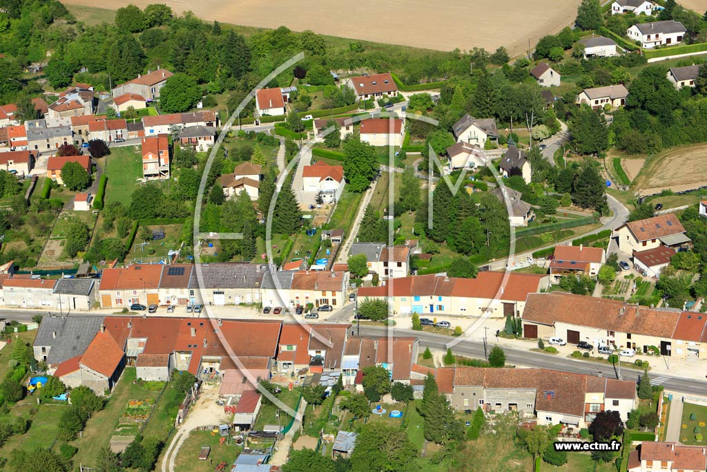 Photo arienne de Haudainville