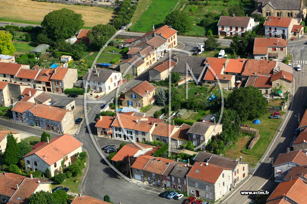 Photo arienne de Haudiomont