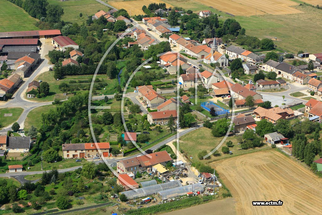Photo arienne de Hermville-en-Wovre