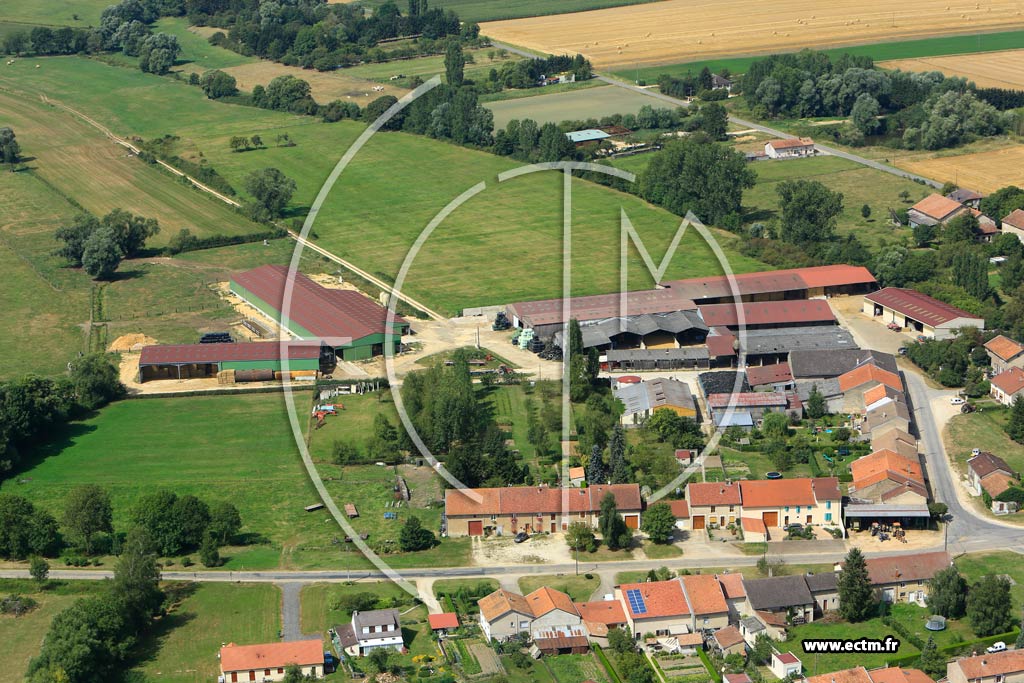 Photo arienne de Hermville-en-Wovre