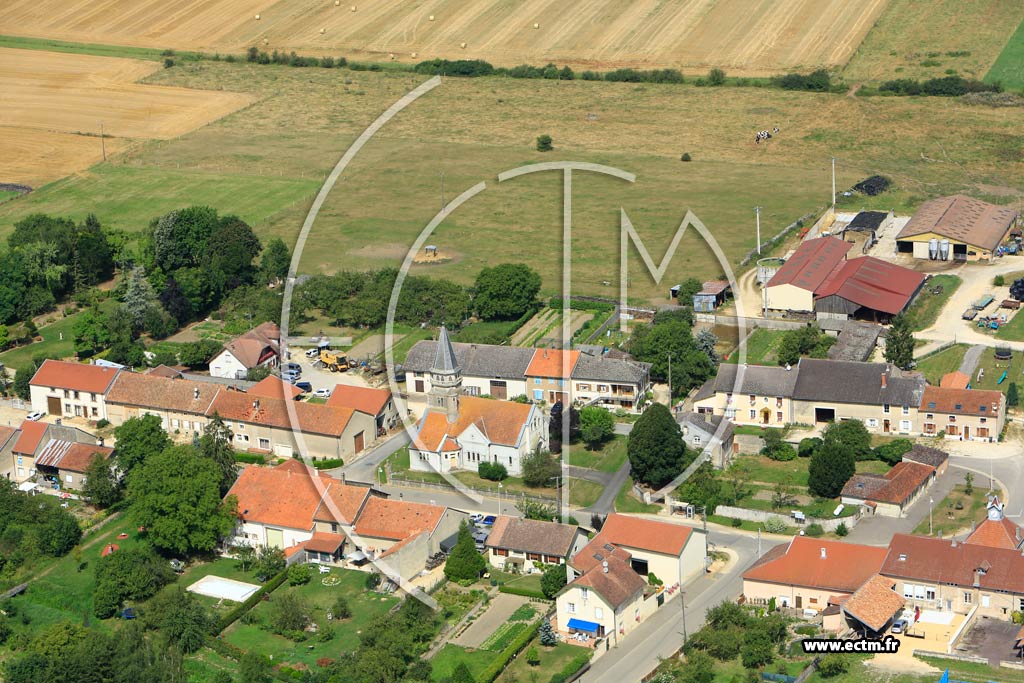 Photo arienne de Hermville-en-Wovre