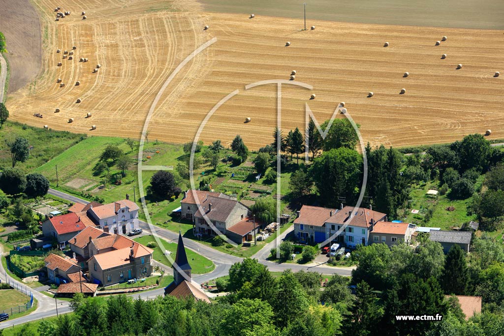 Photo arienne de Lamorville (Deuxnouds aux Bois)