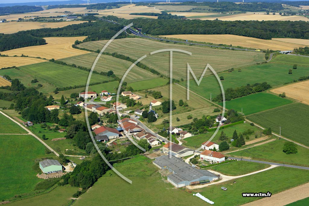 Photo arienne de Landrecourt-Lempire (Lempire aux Bois)