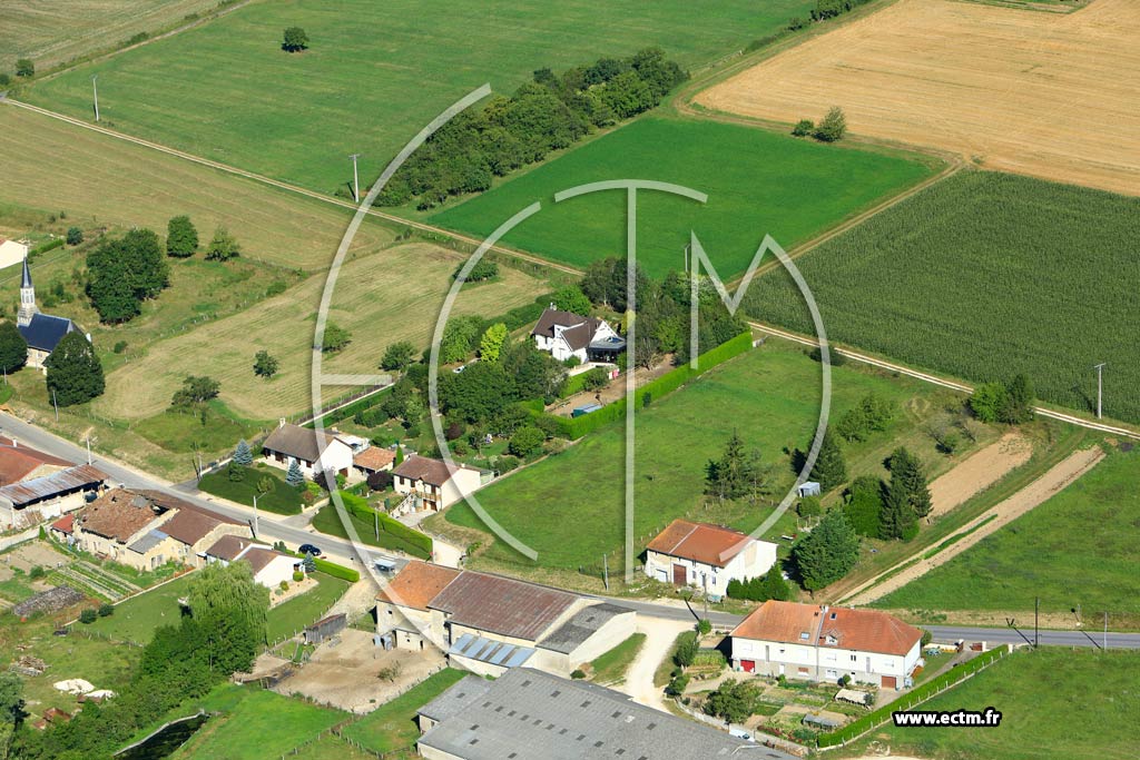 Photo arienne de Landrecourt-Lempire (Lempire aux Bois)