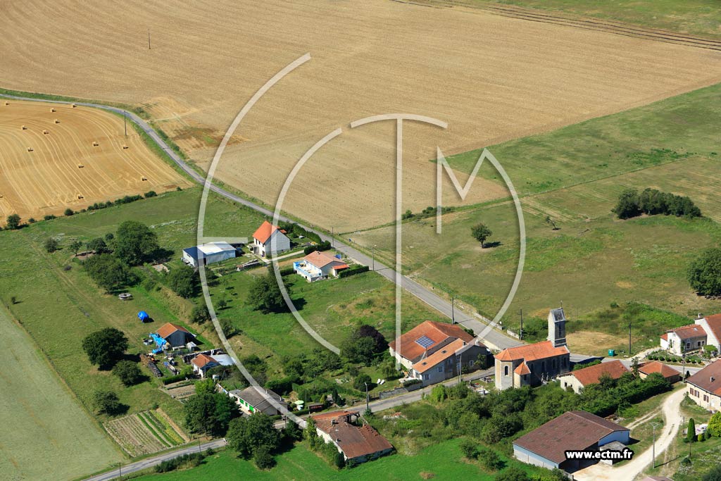 Photo arienne de Les Trois-Domaines (Rignaucourt)