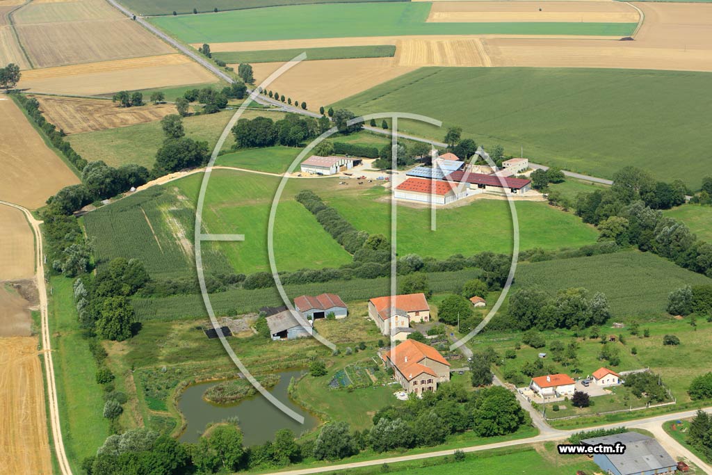 Photo arienne de Marchville-en-Wovre