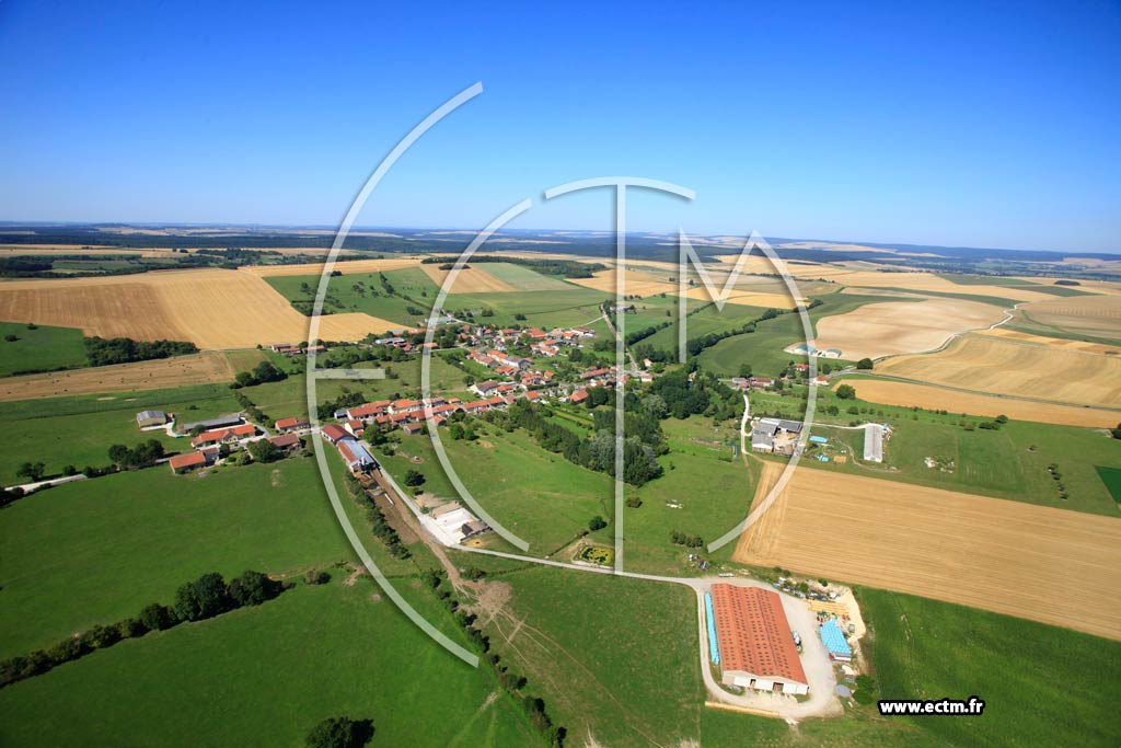 Photo arienne de Montzville