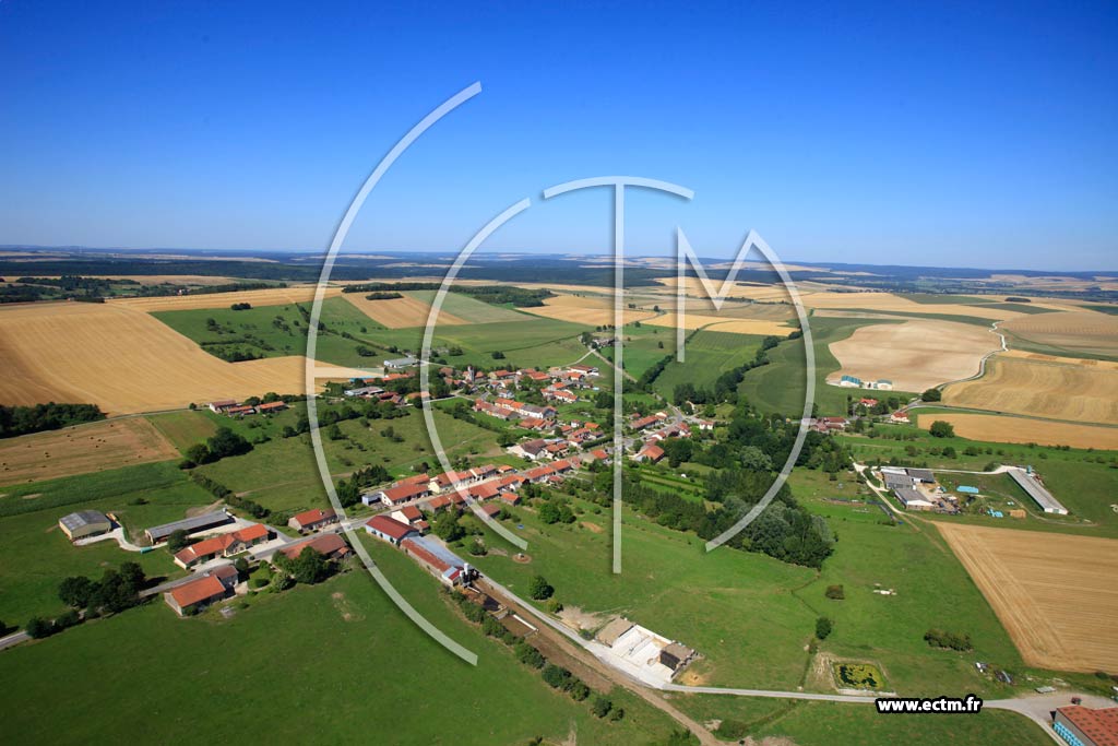 Photo arienne de Montzville