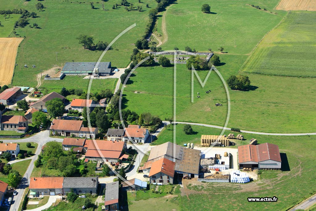 Photo arienne de Montzville