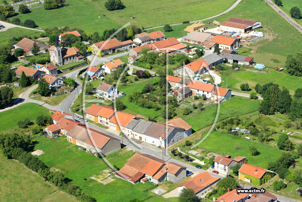 Photo arienne de Montzville