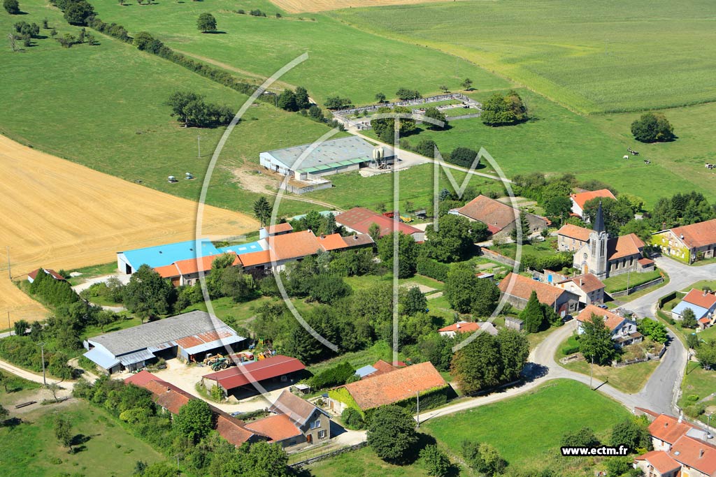 Photo arienne de Montzville