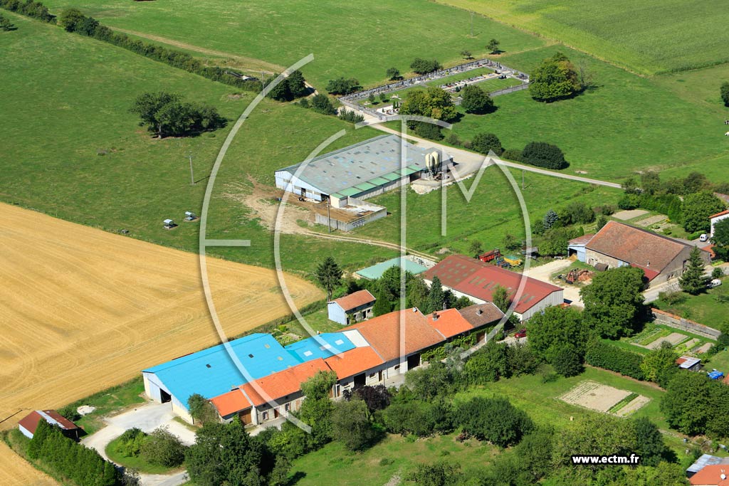 Photo arienne de Montzville