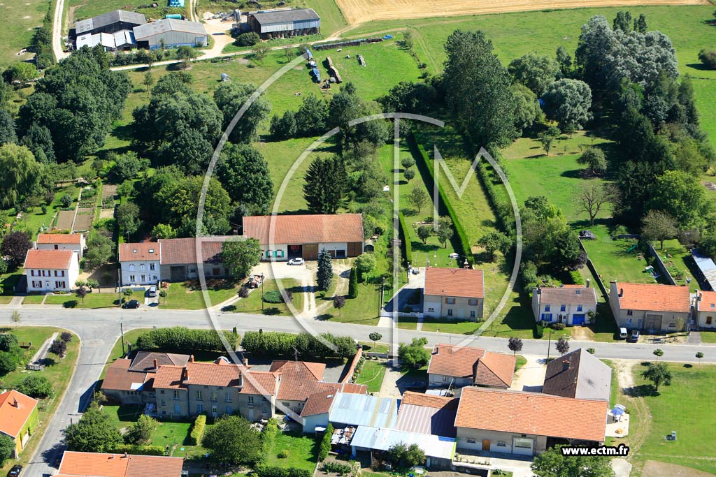 Photo arienne de Montzville