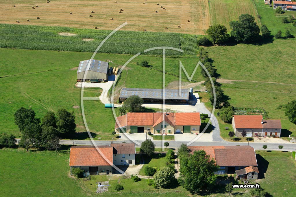 Photo arienne de Montzville