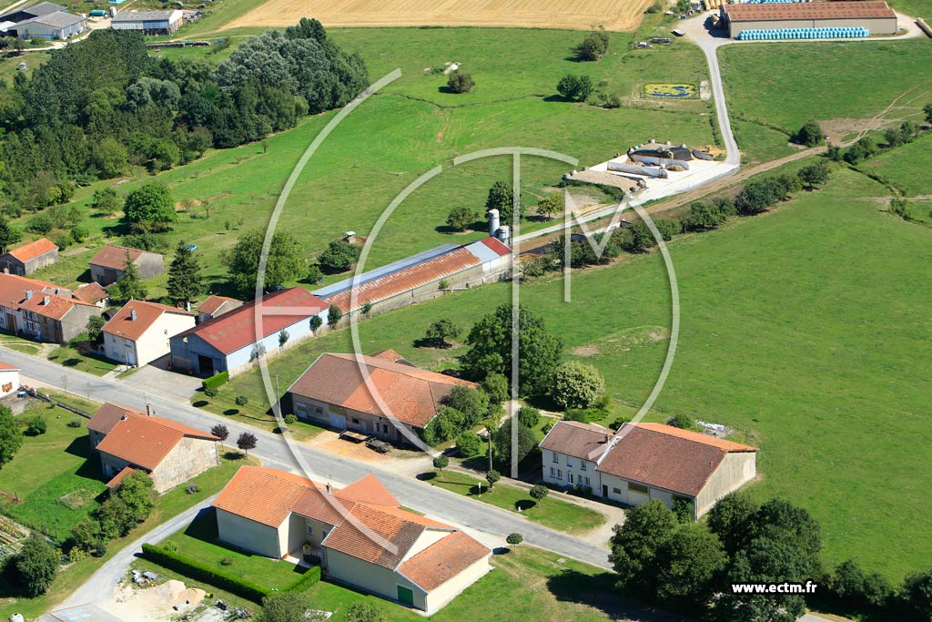 Photo arienne de Montzville