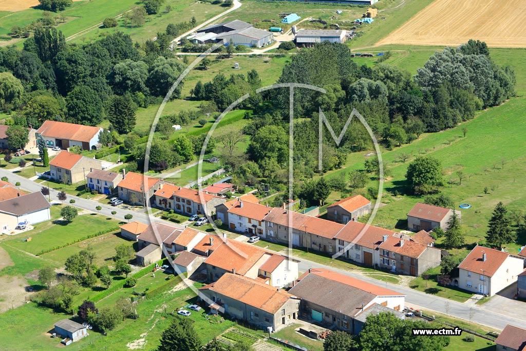 Photo arienne de Montzville
