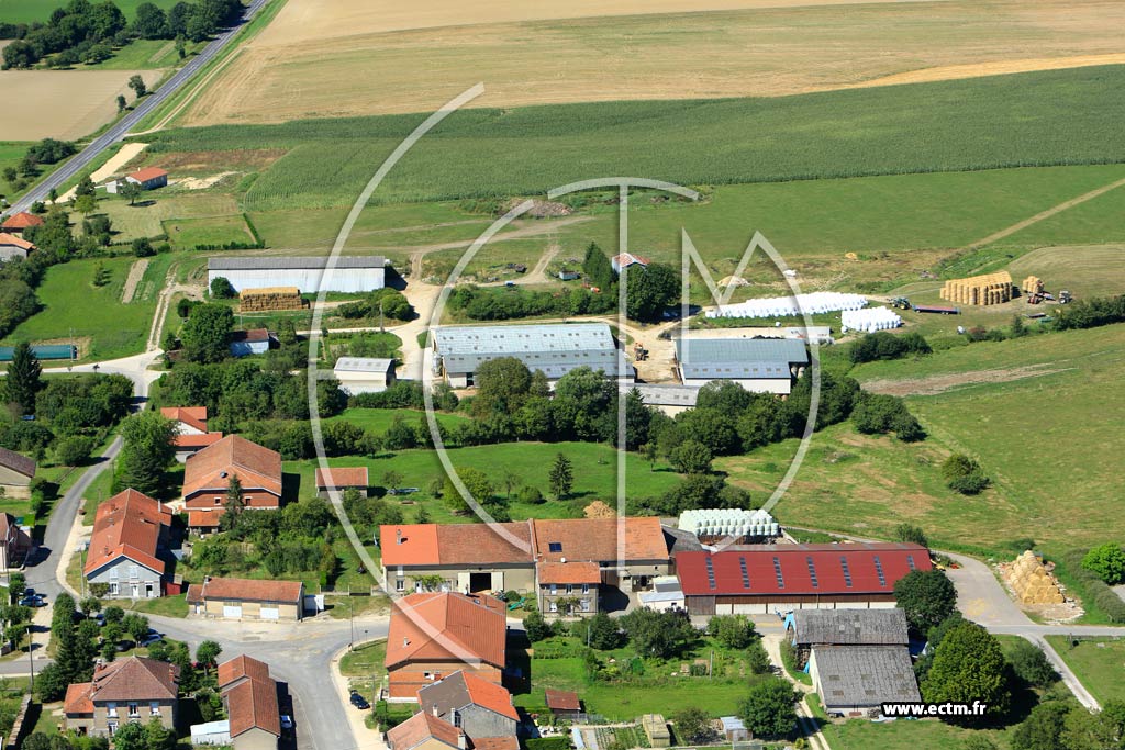 Photo arienne de Neuvilly-en-Argonne