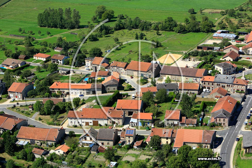 Photo arienne de Neuvilly-en-Argonne