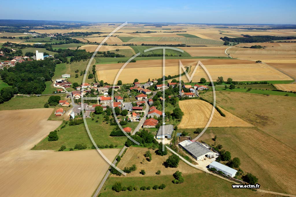 Photo arienne de Nubcourt (Bulainville)