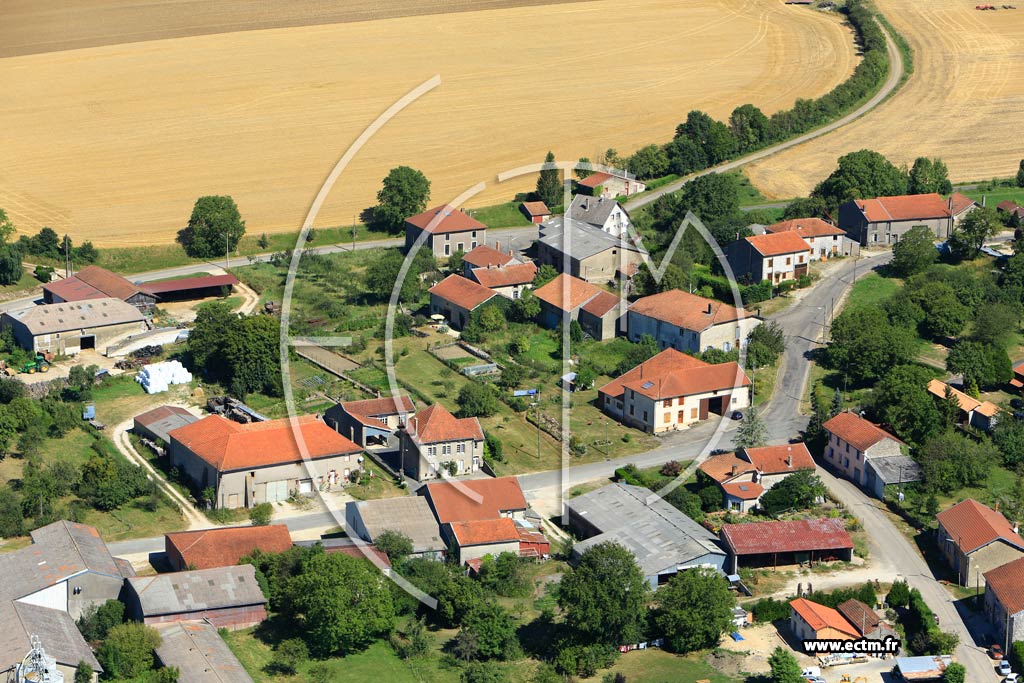 Photo arienne de Nubcourt (Bulainville)